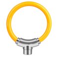 thumbnail image 1 of Bike Ring Lock Plastic Covered Durable Metal Bike Frame Lock With Anti-Dust Lid, 1 of 8