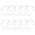 thumbnail image 3 of Practical Retaining Clip Ring for Lampshade Fixing Silver Iron 10pcs Easy Installation for Home and, 3 of 8