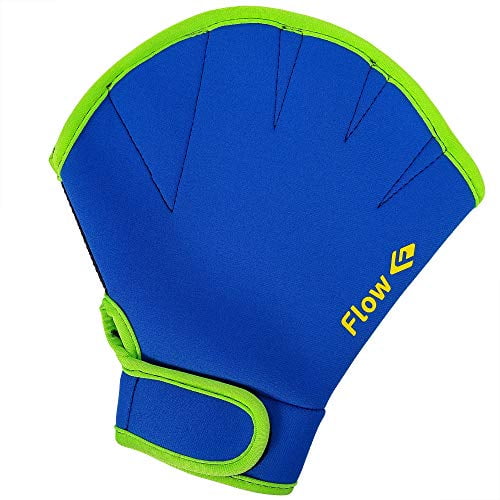 Flow Swimming Resistance Gloves bed Gloves for Water Aerobics, Aquatic Fitness, and Swim