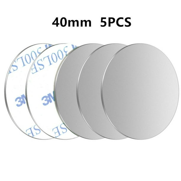 5PCS Placa De Metal Pegatina Para Teléfono Magnético Coche Titular Universal Hoja De Hierro Disco Montaje Móvil Imán Soporte Inteligente Celular