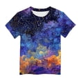 thumbnail image 4 of Pink Shirts for Girls 3D Graphic T-Shirt for Boys Girls, Crewneck Casual Breathable Short Sleeve Tops Tee Shirt Tshirt for Teen Kids, 4 of 4