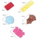 thumbnail image 5 of Molde De Bolas De Arroz De Océano Caliente De 5 Uds., Molde De Bolas De Arroz De Dibujos Animados Para Bebés, Herramienta De Decoración De Pasteles, Accesorios De Cocina Cateissary HA015763-00, 5 of 7