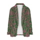 thumbnail image 1 of Blazer pequeño ajustado con estampado de solapa de primavera y otoño para mujer Pompotops qwe22245, 1 of 4