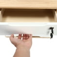 thumbnail image 6 of Wooden Desktop Storage Box Desk Organizer Desktop Box with Lockable Drawers, 6 of 12