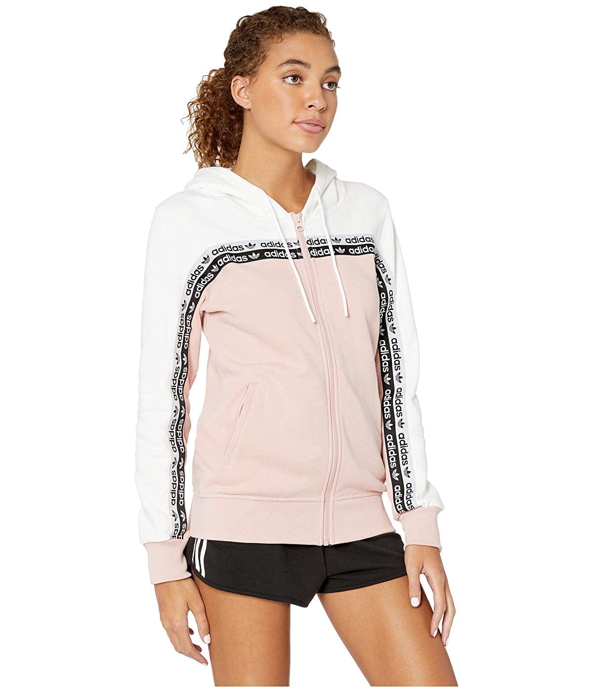 adidas originals vocal blush hoodie