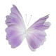thumbnail image 4 of Decoración de mariposa de hilo artificial, manualidades para colgar en la pared con mariposas 3D, para interiores Violeta, 4 of 9