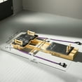 thumbnail image 3 of Soozier Portable Pilates Reformer Machine, Multifunctional Pilates Board, 3 of 10