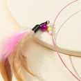 thumbnail image 5 of xiaxaixu Cat Teaser Toy, Feather Mouse Fish Anti-boring Wand Toy Interactive Toy with Bell, 5 of 5