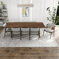thumbnail image 2 of Adams 9-Piece Solid Wood Walnut Dining Room&Kitchen Furniture Set, 2 of 6
