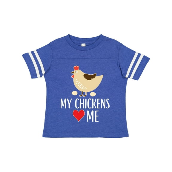 Inktastic My Chickens Love Me Boys or Girls Toddler T-Shirt