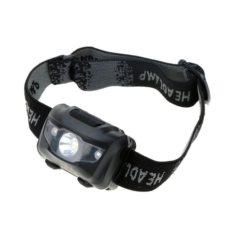 3W Lightweight Water Resistant LED Headlamp for Camping and Fishing