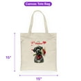 thumbnail image 5 of Happy Valentine's Day Cane Corso holding flowers Canvas Tote Bag Italian Mastiff Dog Lover Gifts Idea Reusable Shopping Grocery Bag - 03005, 5 of 5
