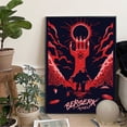 thumbnail image 4 of Póster de Anime B-Berserk-Guts, pintura de arte de pared, cuadro sobre lienzo, decoración del hogar, póster para sala de estar, sin marco, 4 of 5