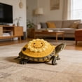 thumbnail image 4 of Shadoumai Knitted Turtle Sweater for Pet Tortoise Cute Warm Shell for Small Turtle for Christmas Halloween Party Photo (L-Yellow), 4 of 5