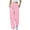 Pink-A, variant on Sweatpants for Womens,Azrian-Women's Fashion Casual Solid Elastic Waist Trousers Long Straight Pants
