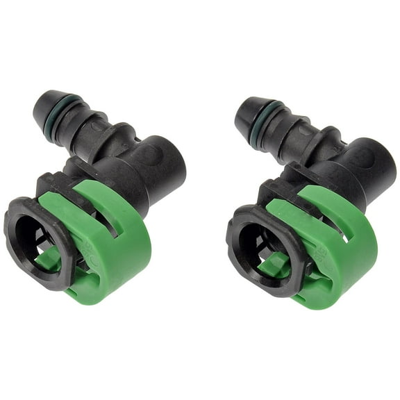 Dorman 800-562 5/16 In. Fuel Line Connector, Elbow 90 To 3/8 In. Barbed (Pack of 2)