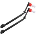 thumbnail image 1 of 2X 2 In 1 Coffee Machine Brush Nylon Espresso Coffee Grinder Brushes Coffee Spoon Machine Group Head Kitchen Tools, 1 of 8