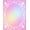 Pink, Pattern 1, variant on ODIKA 4'x6' Machine Washable Non-Slip Area Rug, Enchanted Garden Featuring Whimsical Mushroom Meadow Motif High Traffic Rug, Red, 499111