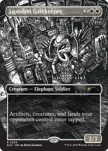 Magic: The Gathering Secret Lair Featuring: Kevin Eastman (Inks) Non-Foil Edition