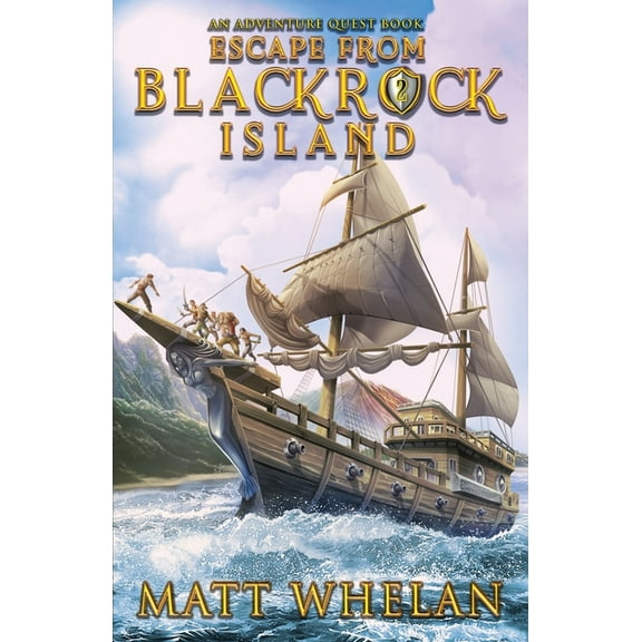 Adventure Quest Escape from Blackrock Island, Book 2, (Paperback)