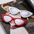 thumbnail image 5 of Cat Eye Sunglasses Vintage Retro Plastic Frame Cateye Sunglasses For Women, 5 of 5