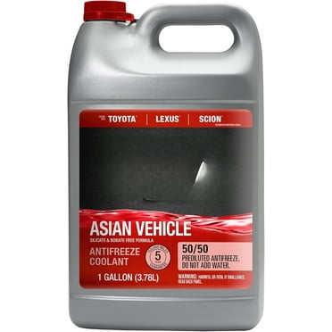Vehicle Red Silicate and Borate Free 50/50 Prediluted Ready-to-Use Antifreeze/Coolant 1 GA