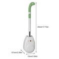 thumbnail image 6 of sunsanly Kitten Liquid Toilet Brush with Wall-Mounted Holder Long Handle Silicone Bathroom Toilet Brush with Liquid Storage Toilet Scrubber, 6 of 8