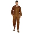 thumbnail image 1 of Inkmeso Pyjama en Coton pour Hommes Ensemble de Pyjama Haut et Bas, 1 of 7