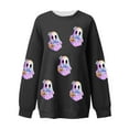 thumbnail image 3 of Enjoytime Cute Tops for Women Halloween Vintage Printed Round Neck Long Sleeve Blouses Gothic Graphic Casual Loose Sweatshirts, 3 of 3
