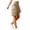 Khaki, variant on Abomasnow Womens Cargo Shorts High Waisted Knee Length Short Pants Casual Summer Hiking Travel Shorts with Pockets