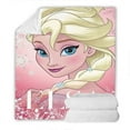 thumbnail image 1 of Frozen Alice Flannel Blanket, Cartoon Blanket, Super Soft Blanket, 3D Printing, Suitable For Sofa, Living Room-, 1 of 2