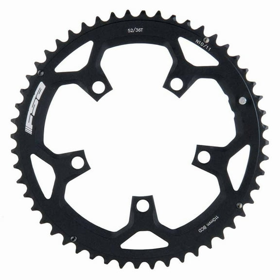 FSA Pro Road Double Chainring - Tooth Count: 52 Chainring BCD: 110