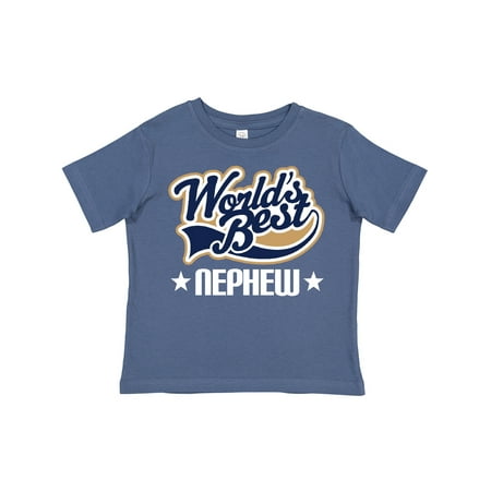 

Inktastic Worlds Best Nephew Boys Toddler T-Shirt