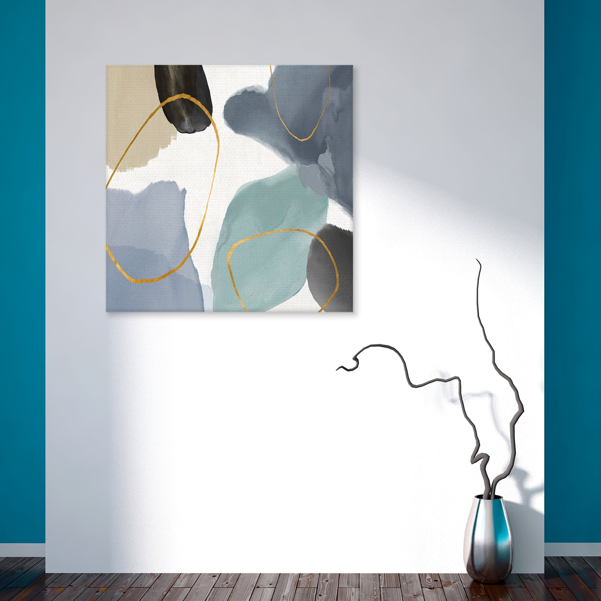Pebbled Tranquility by Paul Duncan Abstract Canvas Art
