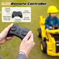 thumbnail image 5 of Infans Kids Ride on Dump Truck w/2.4G Remote Control Working Megaphone Sand Shovel, 5 of 7