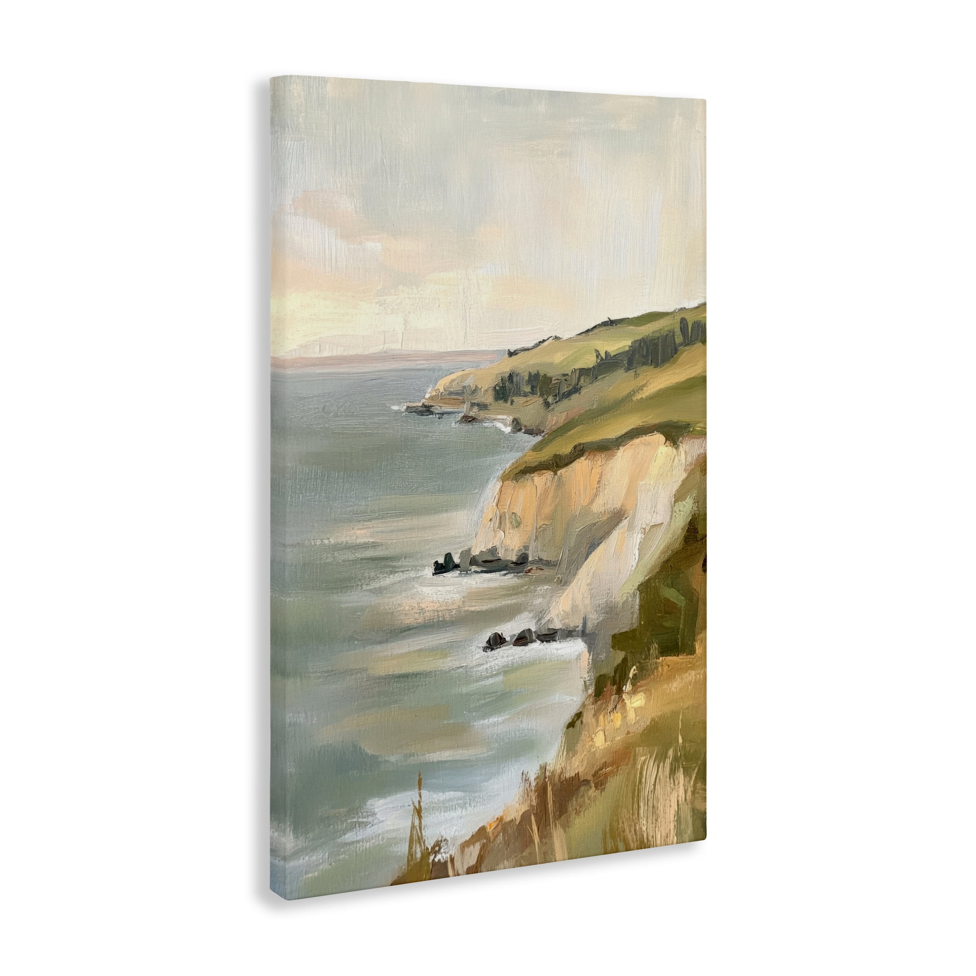 Stupell Industries Cliffs Off The Sea Canvas Wall Art, design by Petal Prints Design