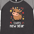 thumbnail image 3 of Inktastic Happy New Year Cute Ox Women's Plus Size T-Shirt, 3 of 4