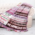 thumbnail image 2 of Pastor's Wife Appreciation Gifts Blanket,Appreciation Day Birthday Christmas Thank You Gifts for Pastor's Wife,Pastor's Wife Christian Religious Gifts,Pastor's Wife First Lady Throw Blanket 60"x50", 2 of 6