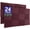 Plum, variant on Foam Factory Inc 24 Pack Color Acoustic Foam Panel Studio Soundproofing Wedge Wall Tiles 12” X 12” X 2” (Forest Green)