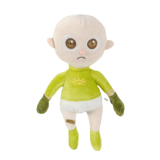 Muñeca de peluche para bebé amarilla de 25-30 cm en amarillo