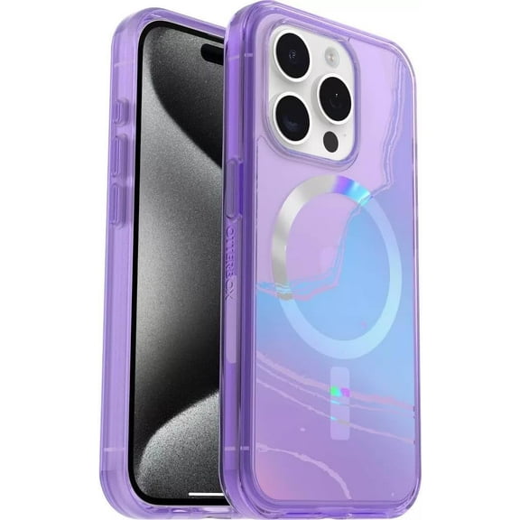 Otterbox Symmetry Series  Case With MagSafe for iPhone 15 Pro, Galactic Dreaming