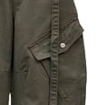 thumbnail image 6 of Coerni Teen Girls Wide Leg Cargo Pants Elastic Waist Straight Leg Trousers Fashion Y2K Hip Hop Streetwear Muti Pockets, 6 of 6