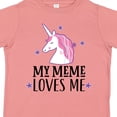 thumbnail image 4 of Inktastic My Meme Loves Me Girl Unicorn Girls Toddler T-Shirt, 4 of 5