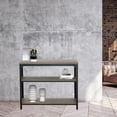 thumbnail image 2 of Mesa de Centro con Compartimento FRATELLO MUEBLES Eureka 140 cm Estilo Industrial Nogal, 2 of 7