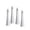 C, variant on 4 Pack White Halloween Ghost Flameless Taper Candles, Real Wax LED Candles with Flickering 3D Wick, Light-Sensitive Auto-/Off Indoor Table Decor, 1.6 x 9.5 inch A