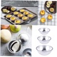 thumbnail image 4 of IFANLANDOR 6Pcs Diy Pudding Mould Silver for Chocolate Making at Home, 4 of 7