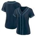 thumbnail image 3 of Customized Tampa Bay Baseball Jerseys America On Field Baseball Jersey Personalized Your Name Any Number All Stitched Us Size, 3 of 7