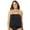 Black, variant on Women's Bandeau Blouson Tankini Top
