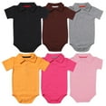 thumbnail image 5 of SUTENG Summer Baby Boy Girl Romper Turn-down Collar Newborn Cotton Clothes Jumpsuit For 0-2Y Infant Beby Outfits, 5 of 5