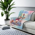 thumbnail image 3 of Happy Birthday Cute Kitten Sphynx with Cake Gifts Party Hat Cozy Sherpa Blanket Cat Lover Kitten Owner Gifts Idea Warm Soft Throw Blanket - 00029, 3 of 5